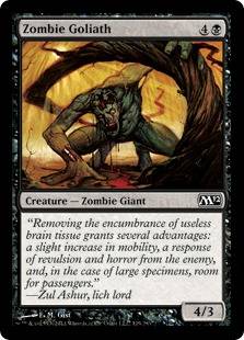 Mtg : 4x M12 Zombie Goliath