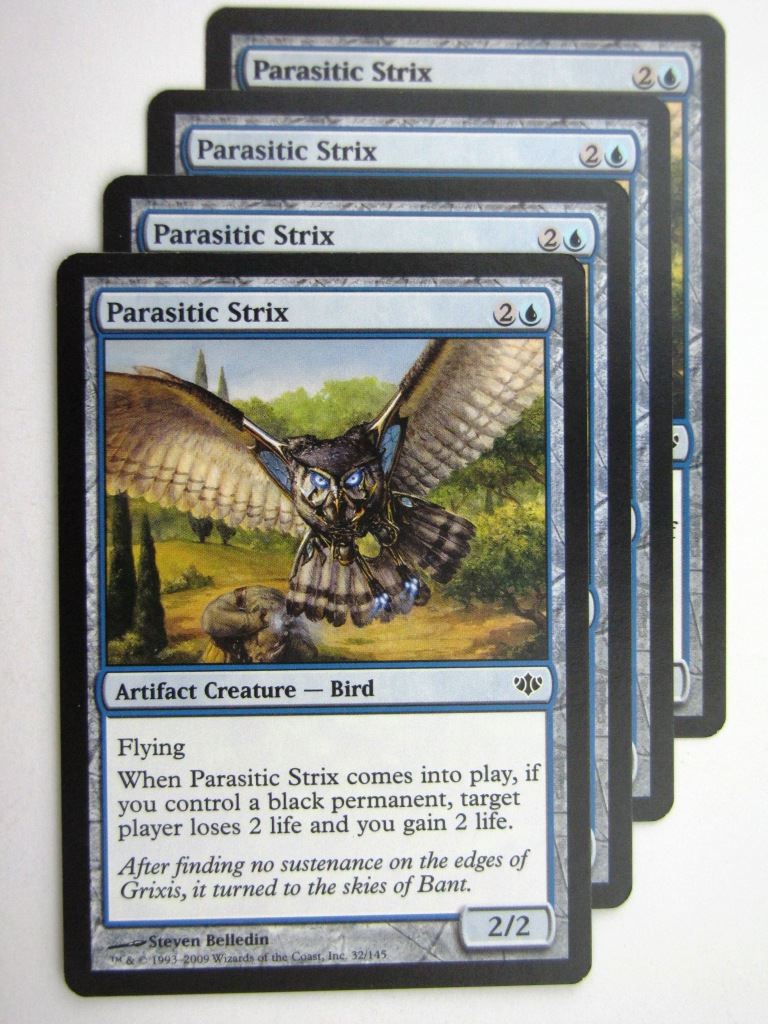MTG Magic Cards: PARASITIC STRIX x4 # 27C83