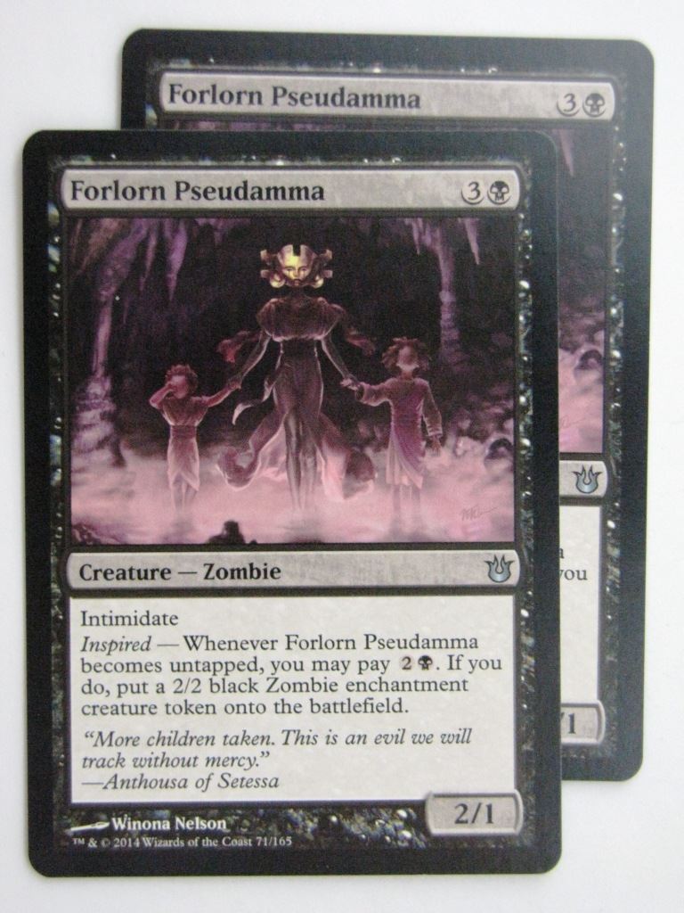 MTG Magic Cards: FORLORN PSEUDAMMA x2 Born of the Gods # 24E76