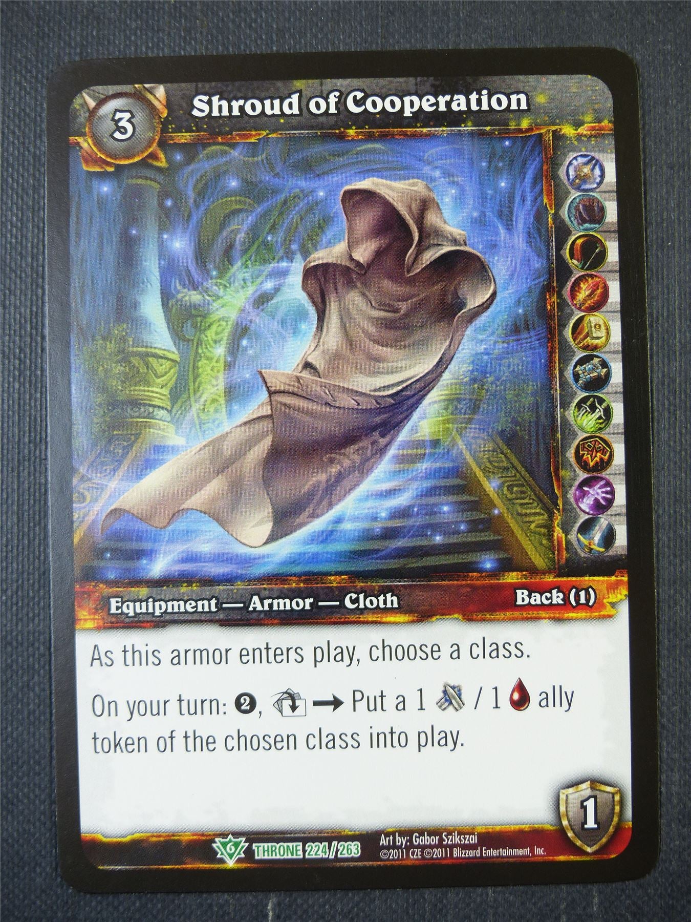 Shroud of Cooperation 224/263 - WoW Card #1DC