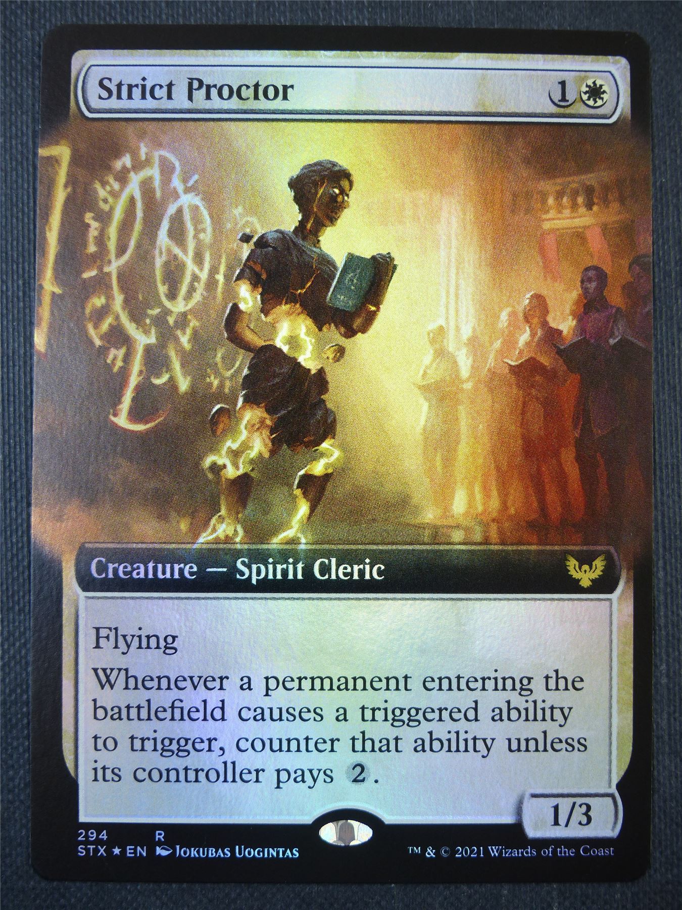 Strict Proctor Extended Art Foil - Mtg Card #OG