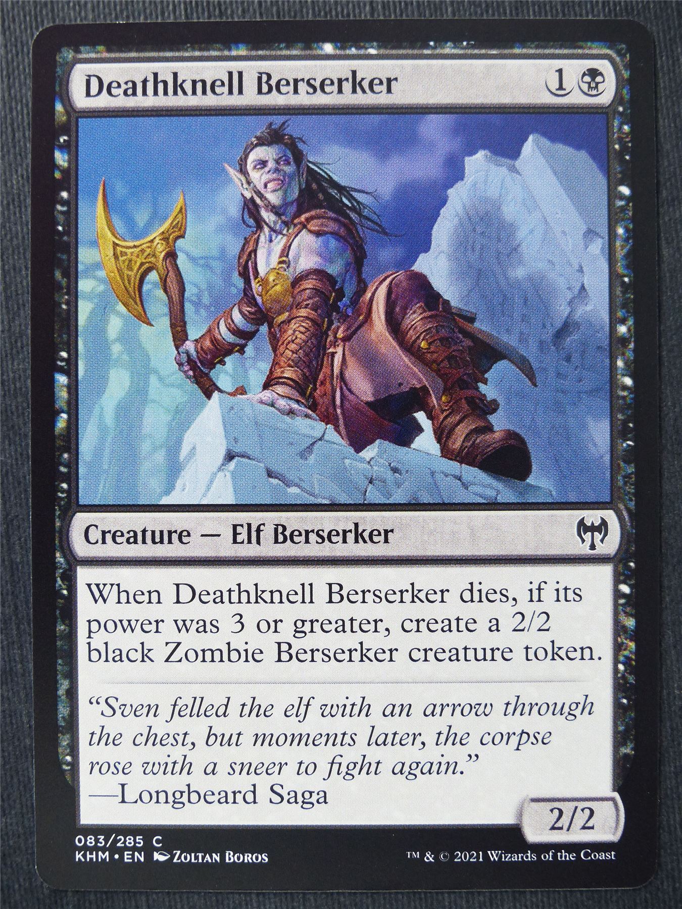 Deathknell Berserker - Mtg Magic Cards #2L