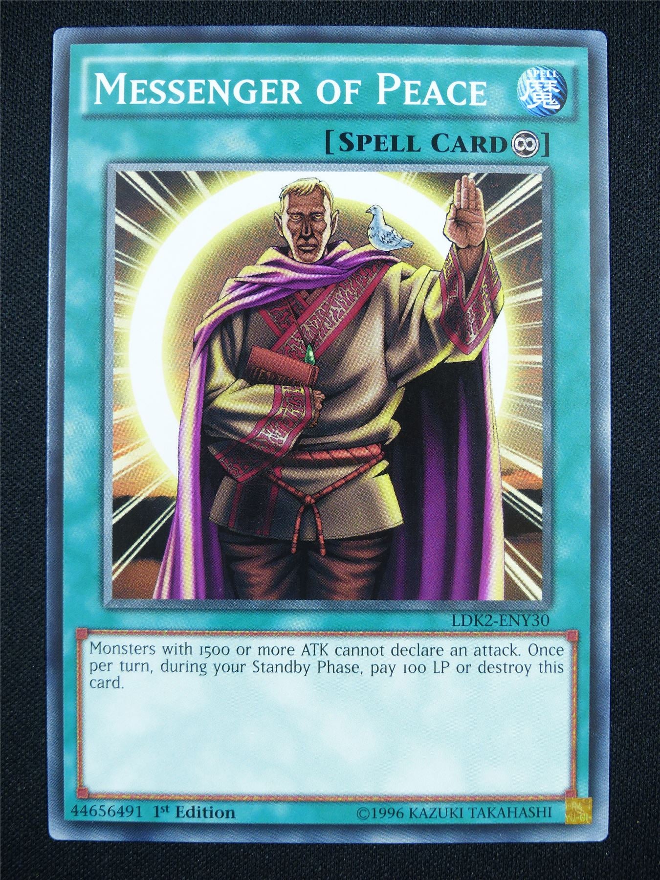 Messenger of Peace LDK2 - 1st ed Yugioh Card #14N