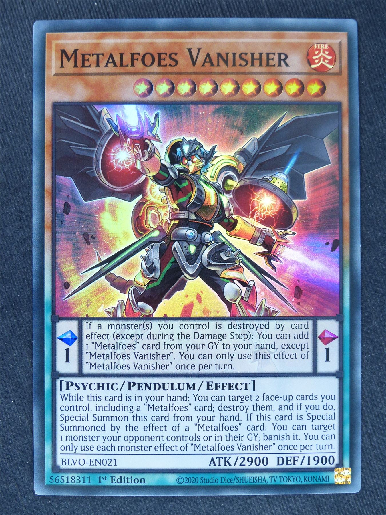 Metalfoes Vanisher Super Rare - Yugioh Cards #WP Metalfoes Vanisher Super Rare - Yugioh Cards #WP