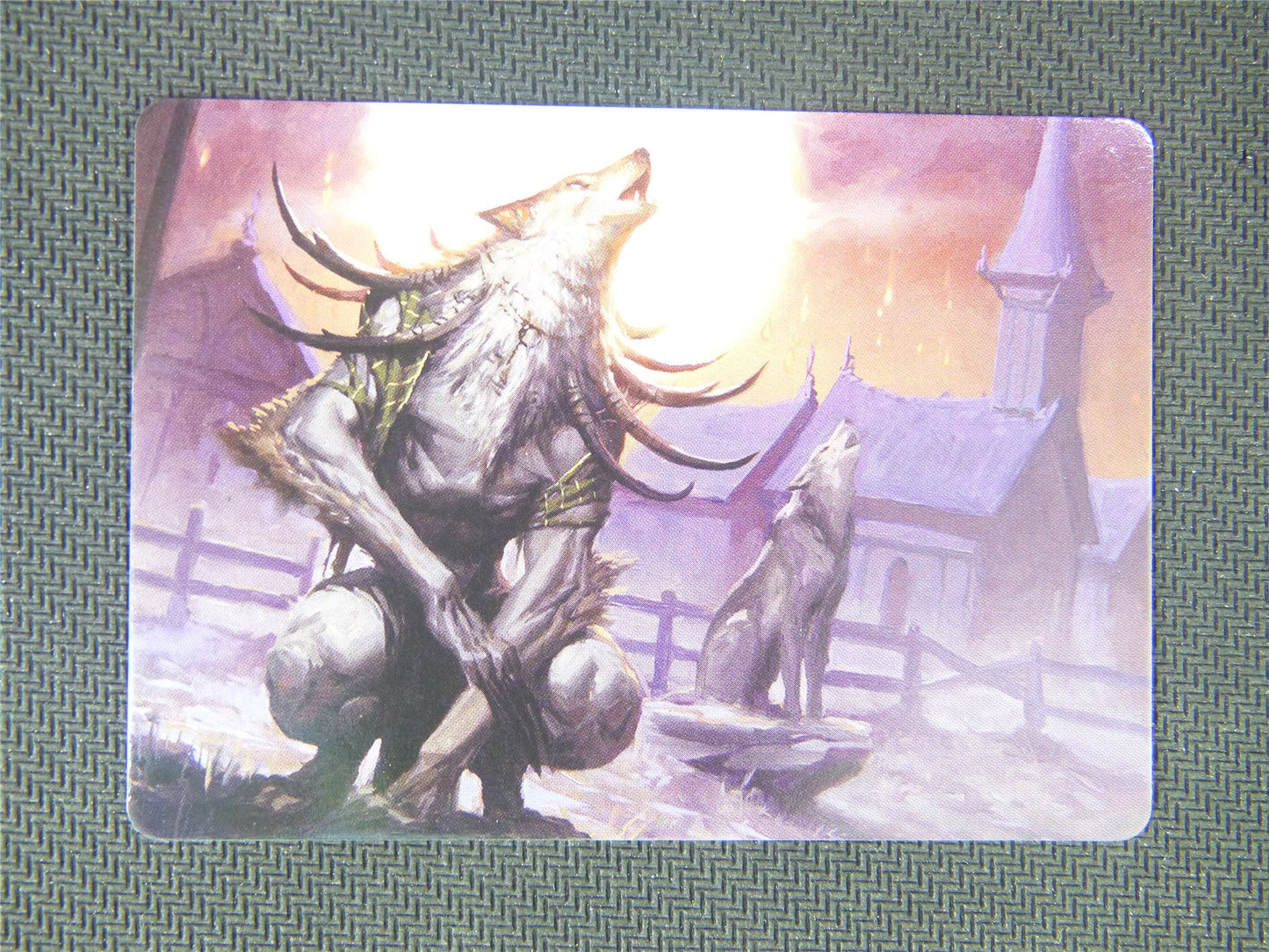 Lord of the Ulvenwald Art Card 64 - Innistrad Midnight Hunt Art Series - Mtg Card #3E1
