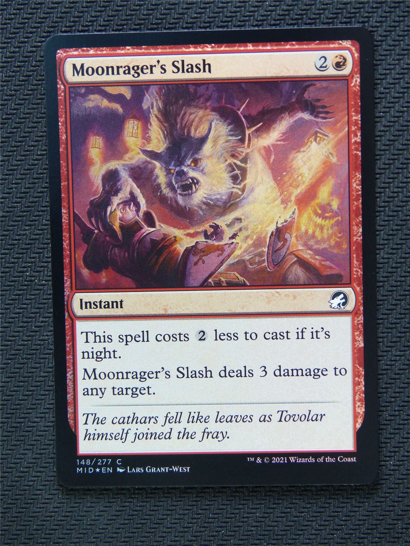 Moonragers Slash Foil - Innistrad - Mtg Card #3OM