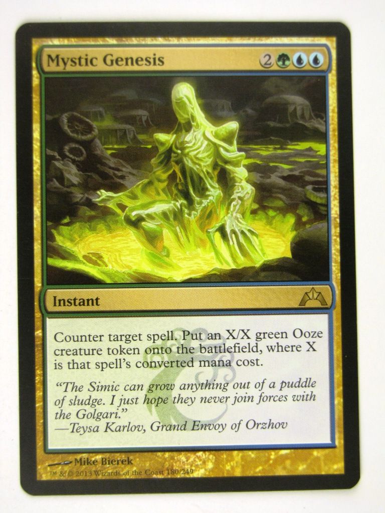 MTG played Cards: MYSTIC GENESIS # 13J3