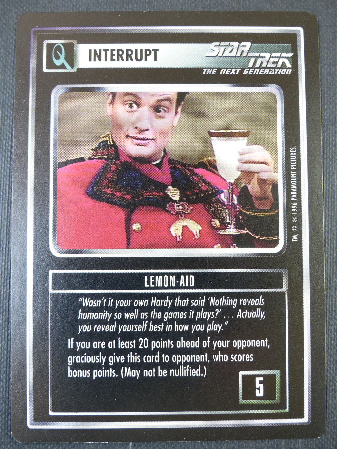 Lemon-Aid - NG - Star Trek Card #66Y