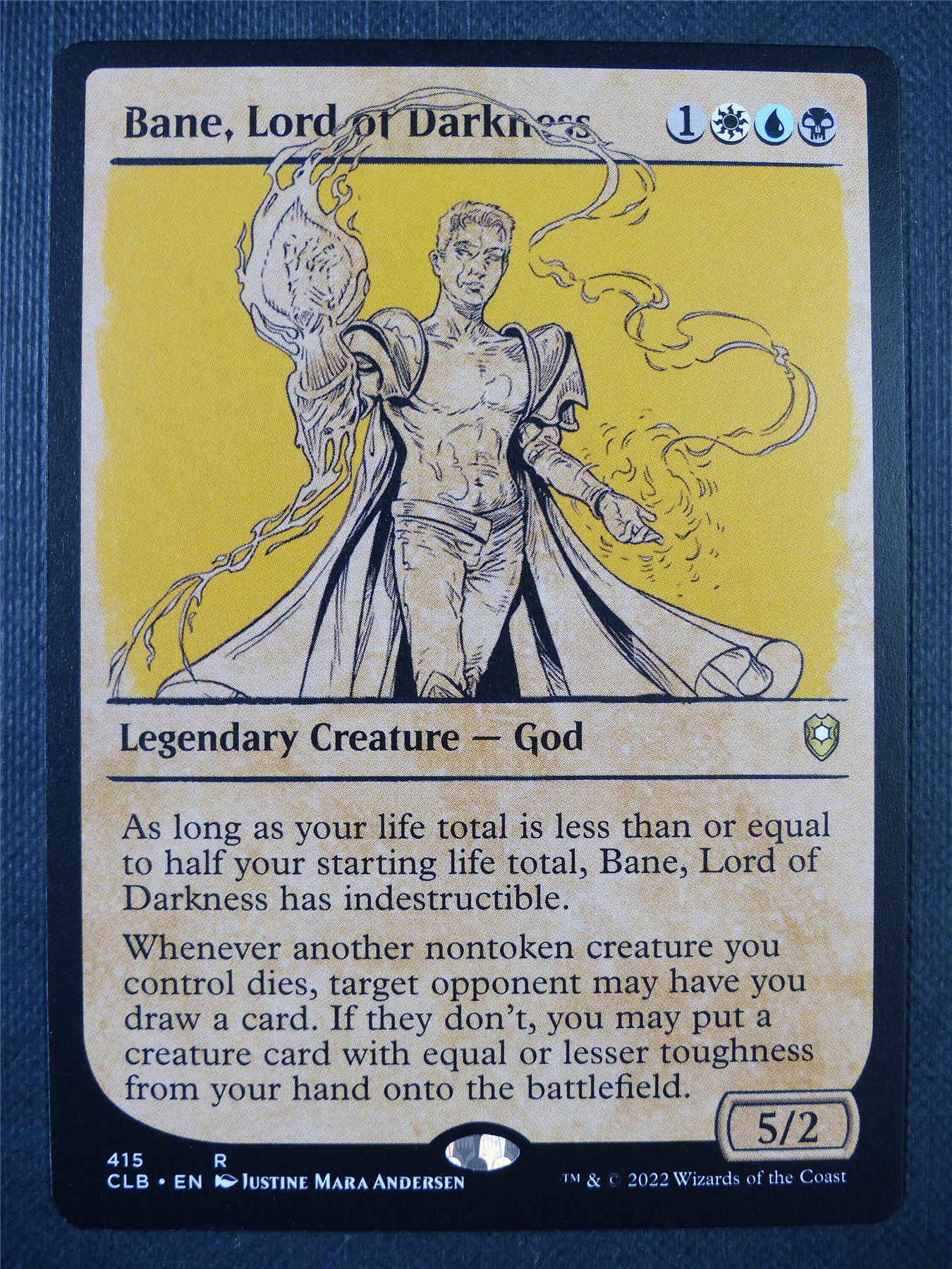 Bane Lord of Darkness Showcase - Mtg Card #6SV