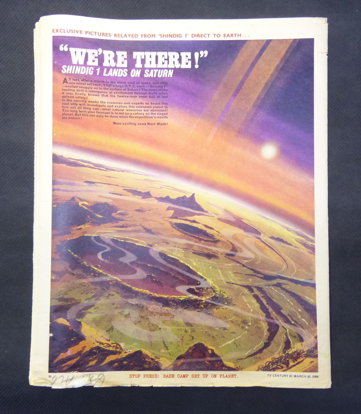 TV21 And TV Tornado Comic - Issue 218 - Mar 22 1969 #LO