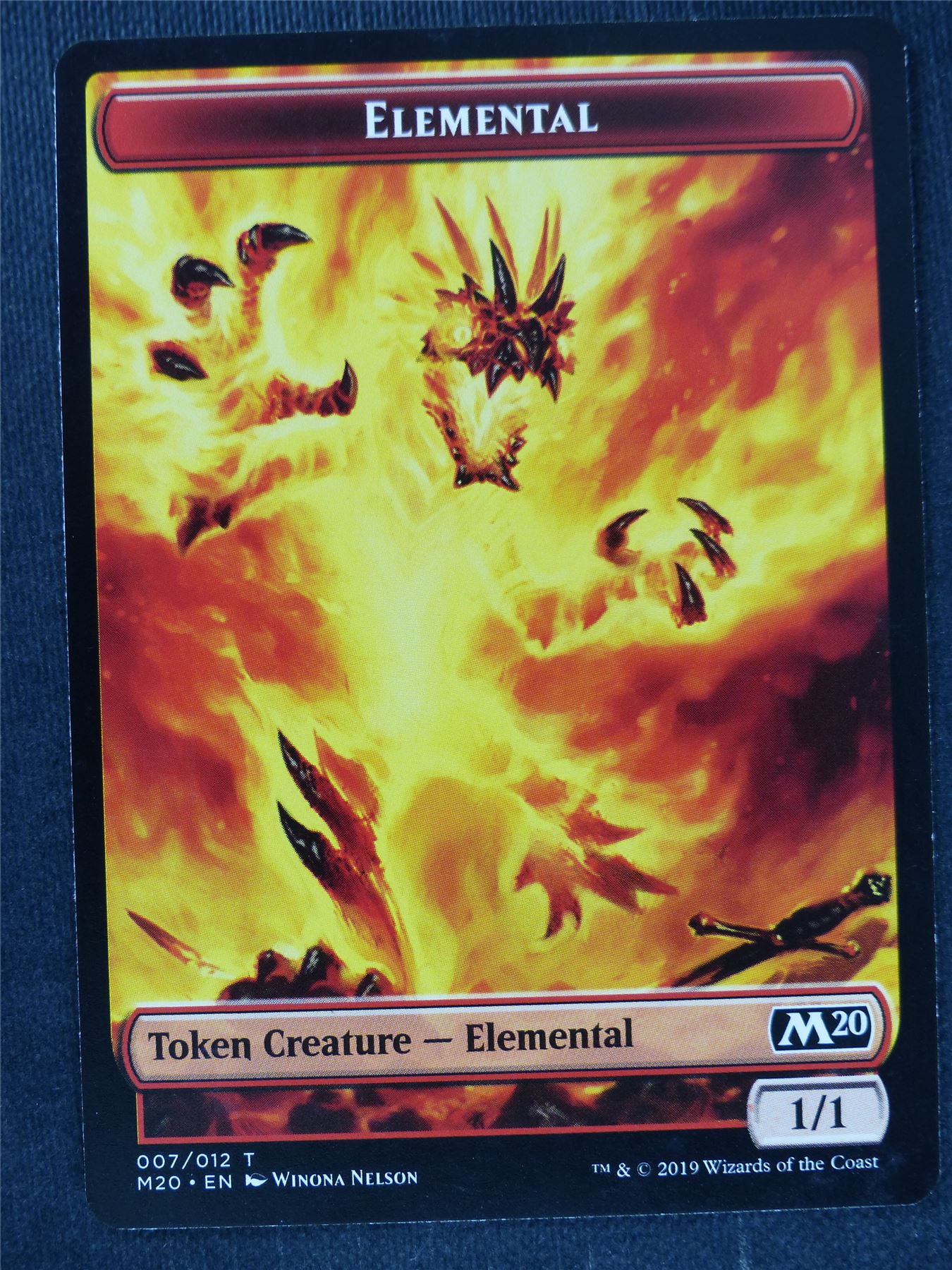 Elemental Token - Mtg Magic Cards #FD