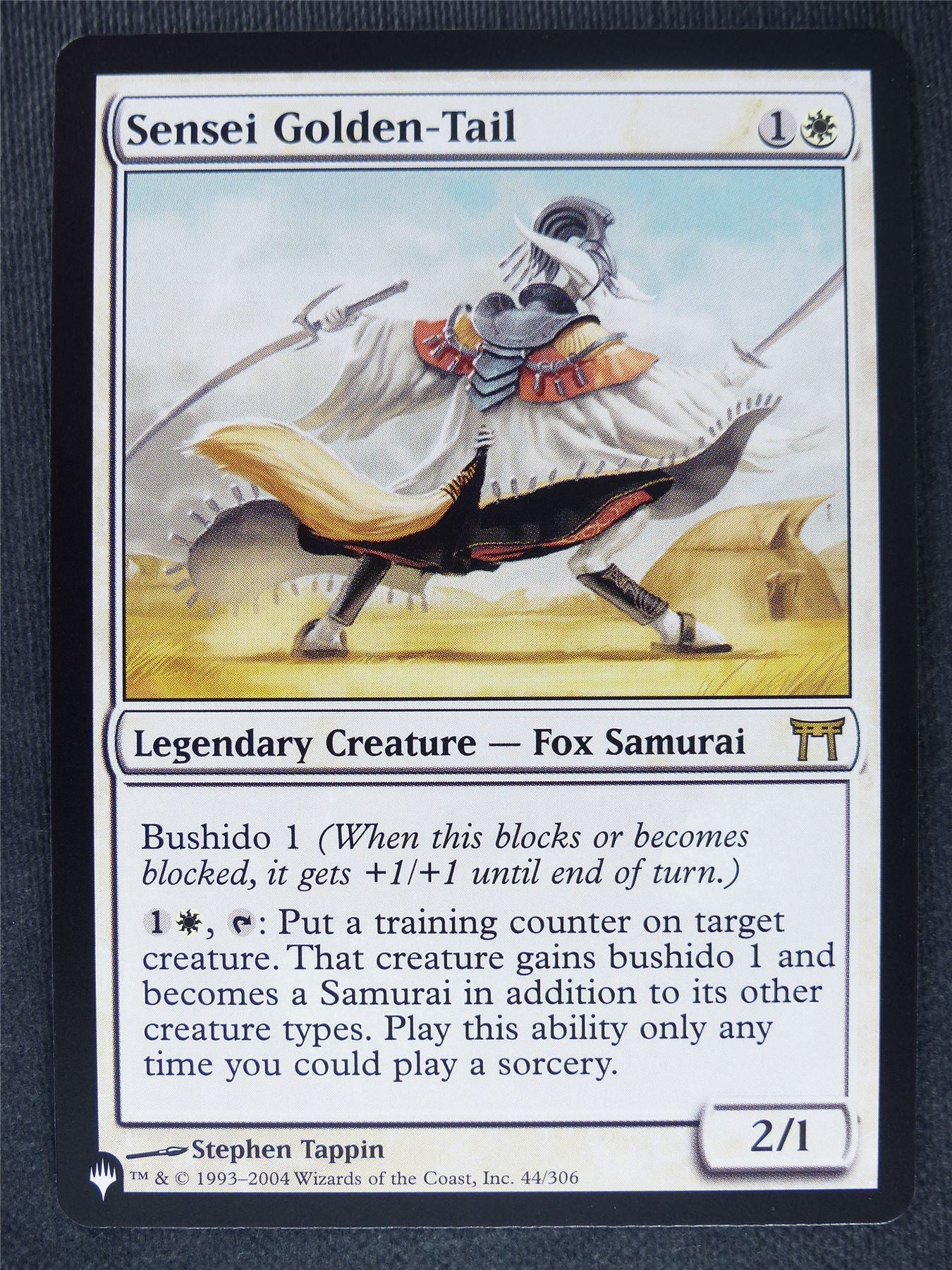 Sensei Golden-Tail #JK