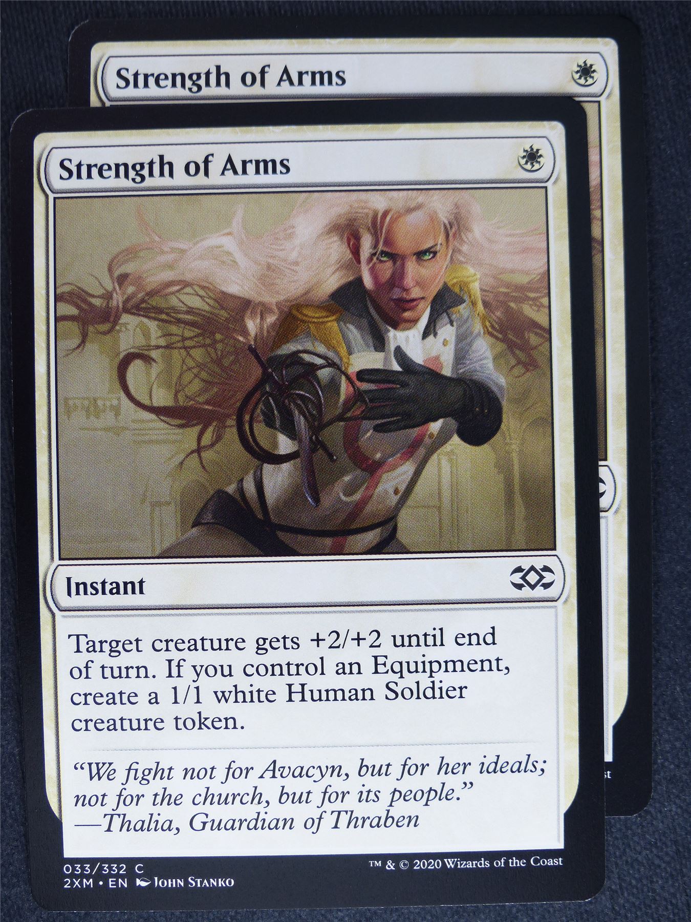 Strength of Arms x2 - Double Masters - Mtg Magic Cards #7F