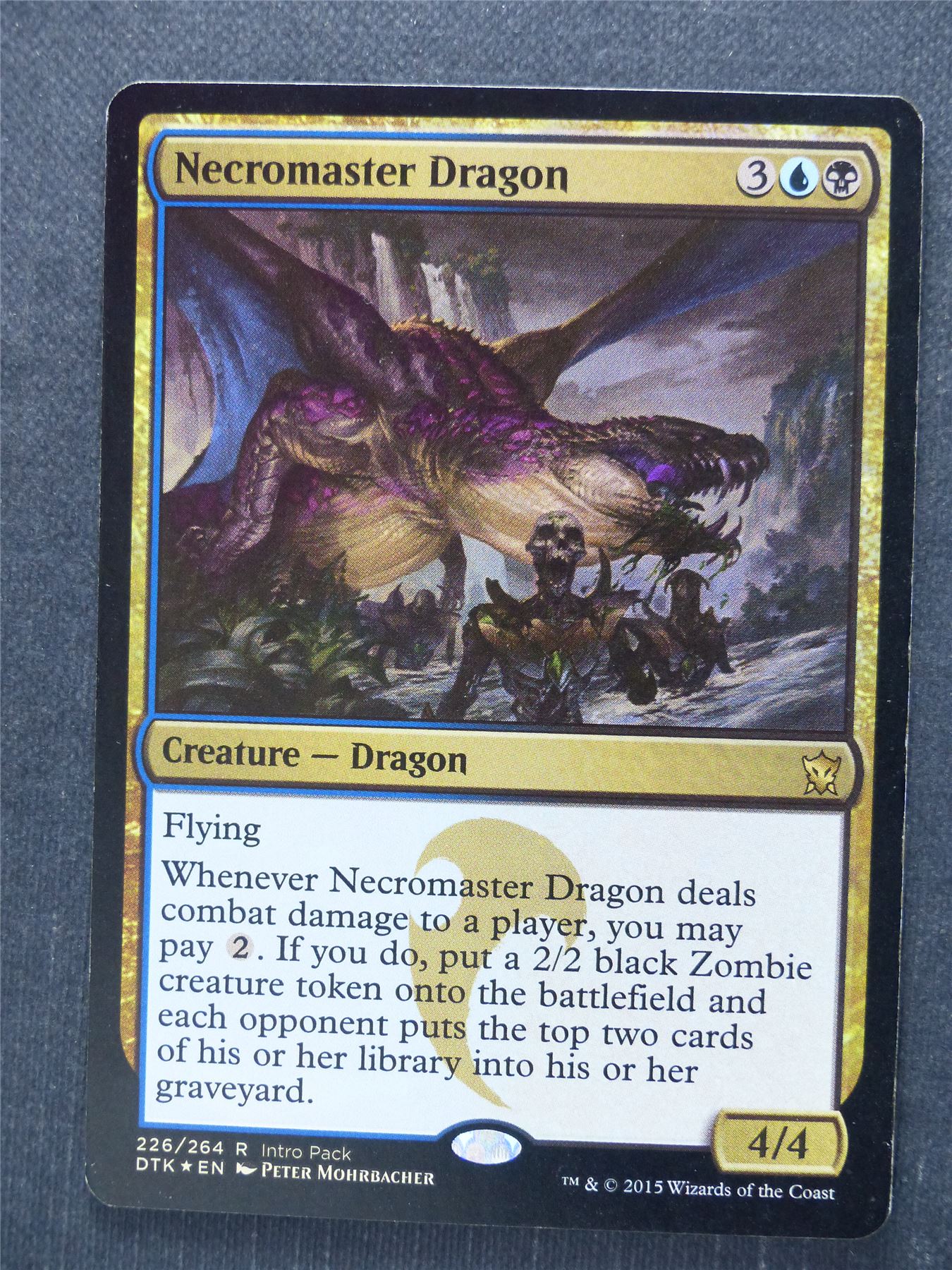 Necromaster Dragon Foil - Mtg Magic Cards #PF