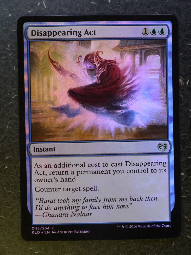 MTG Magic Cards: DISAPPEARING ACT # 8A13
