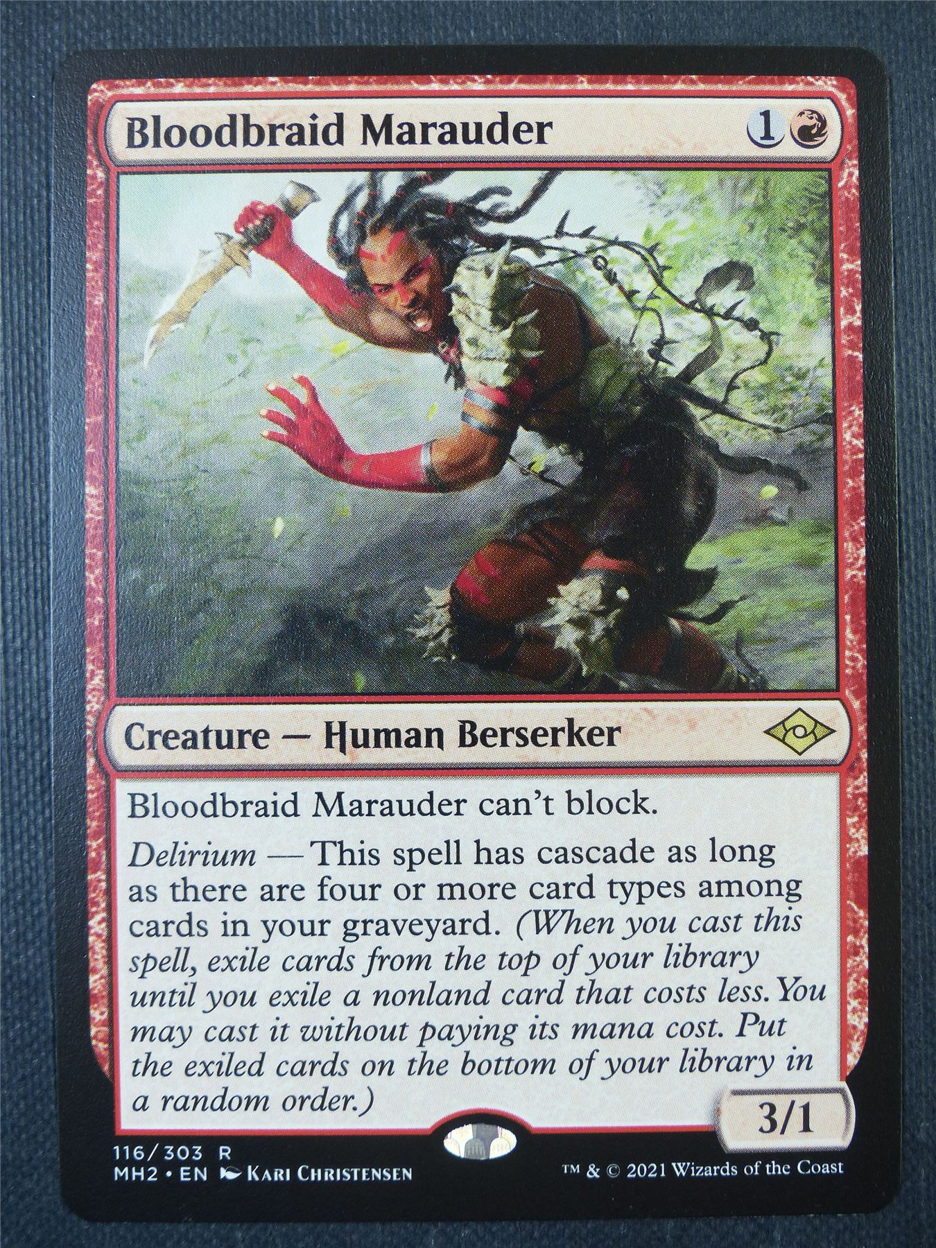 Bloodbraid Maruader - Mtg Card #97O