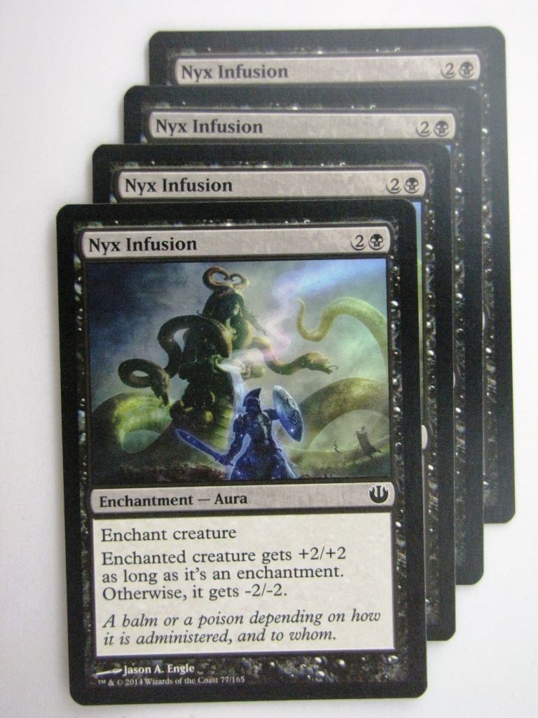 MTG Magic Cards: NYX INFUSION x4 Journey to Nyx playset # 24B74