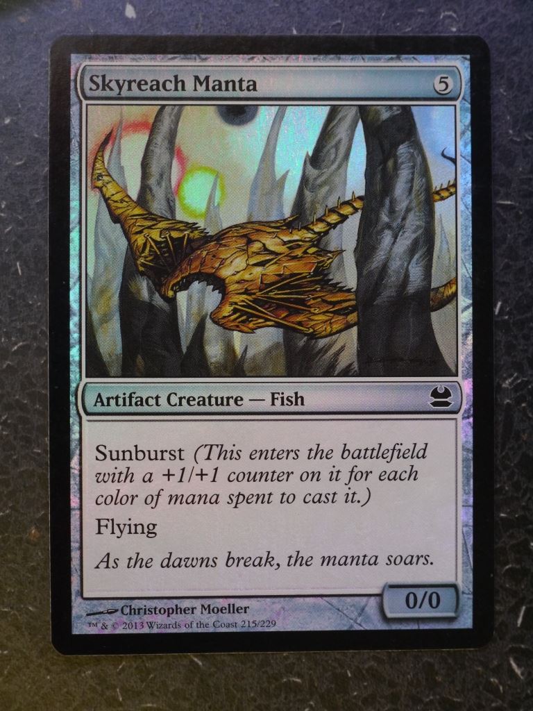 MTG Magic Cards: SKYREACH MANTA FOIL # 4H94