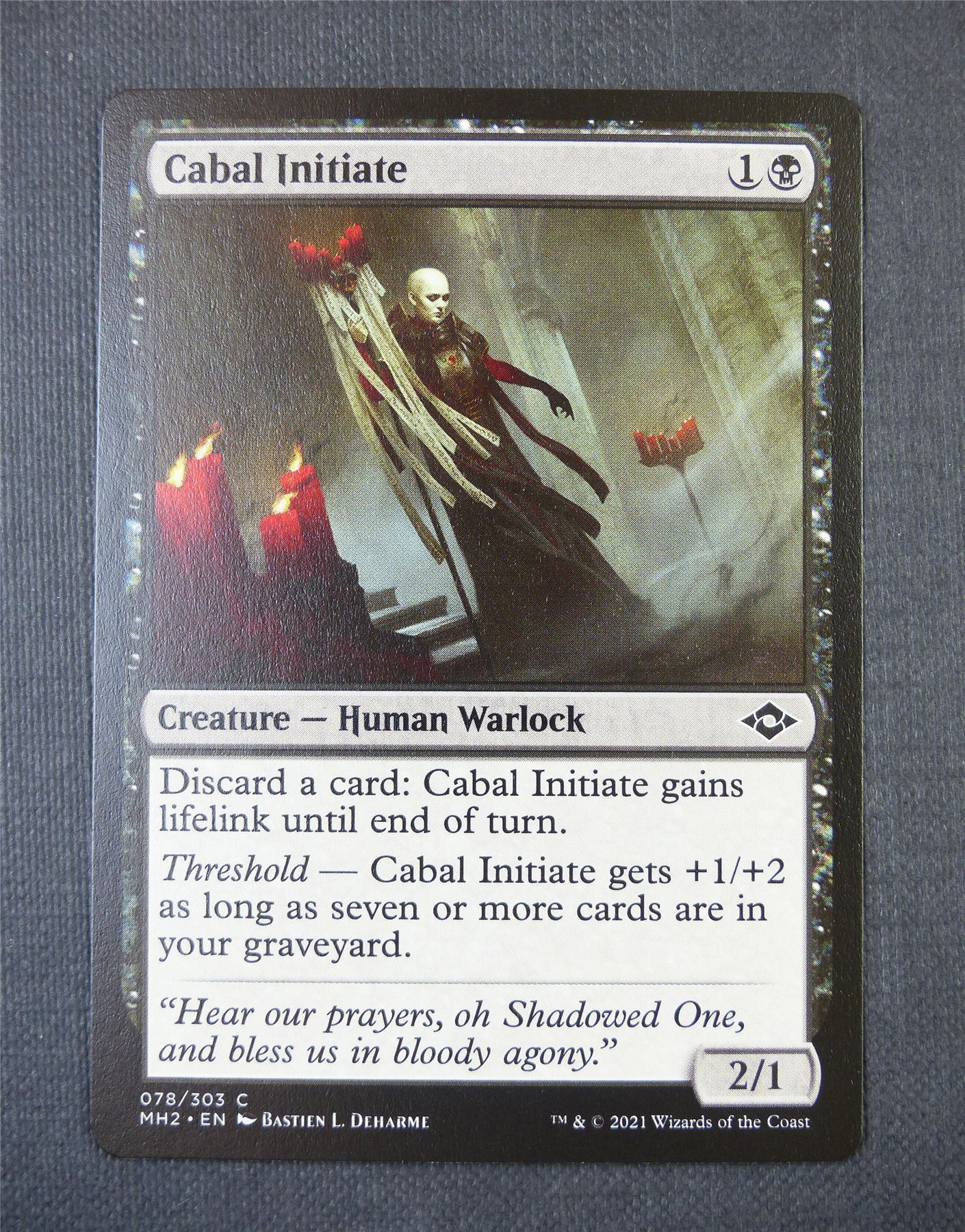 Cabal Initiate - Mtg Card #510