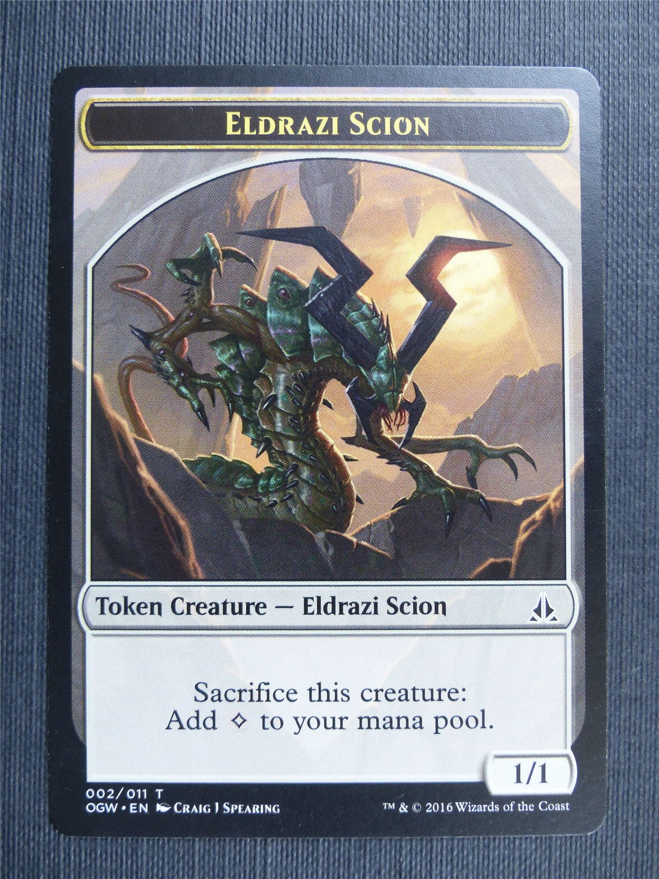 Eldrazi Scion Token - Mtg Magic Cards #44L