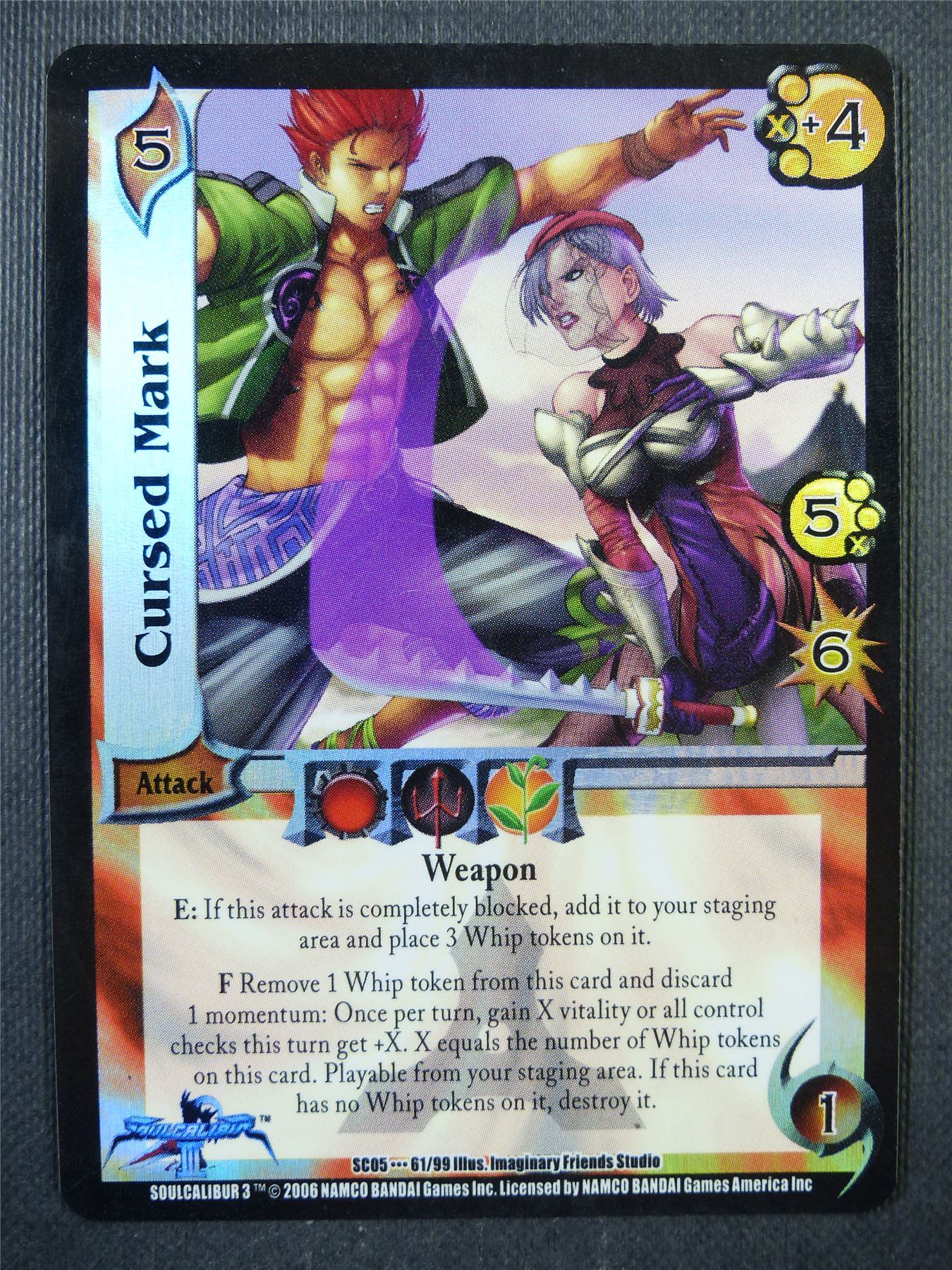 Cursed Mark 61/99 Foil - UFS Card #766