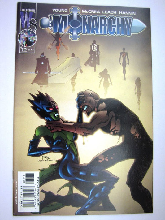 Wildstorm Comic: THE MONARCHY #12 MAY 2002 # 34D81