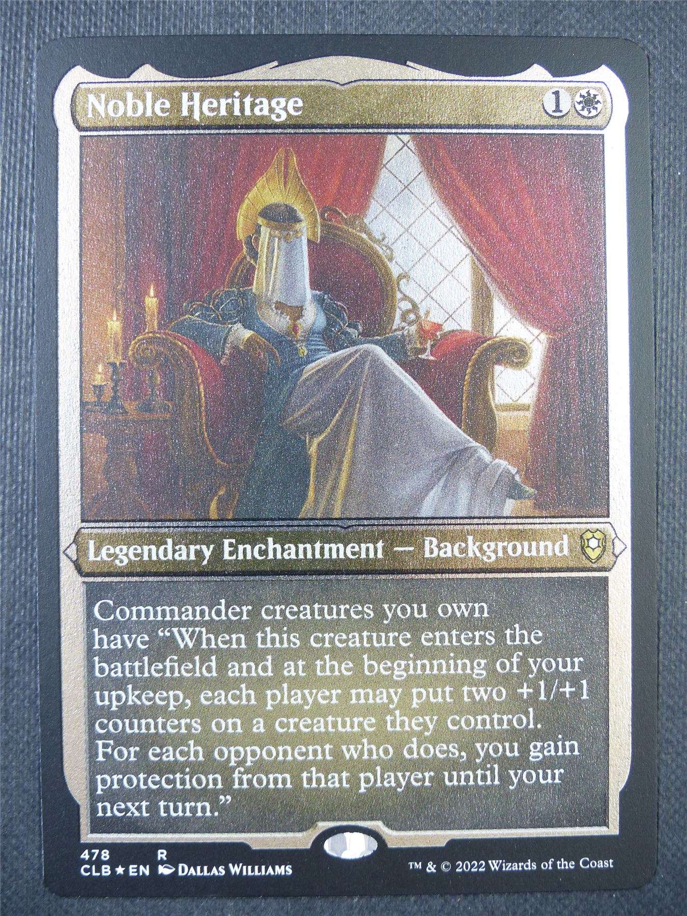 Noble Heritage Etched Foil - Mtg Card #6OG