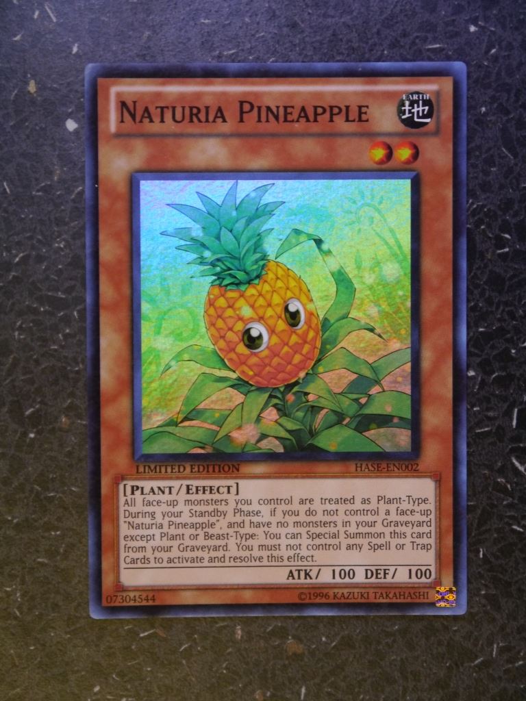 Yugioh Cards: NATURI PINEAPPLE HASE SUPER RARE # 2G90