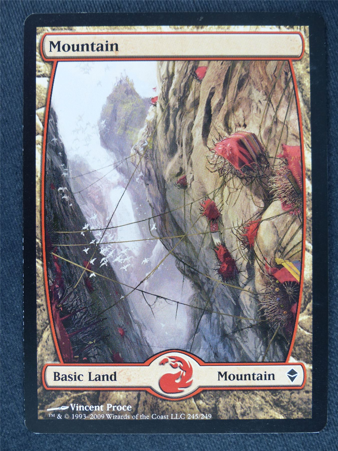 Mountain Full Art 245/249 - Mtg Magic Cards #R