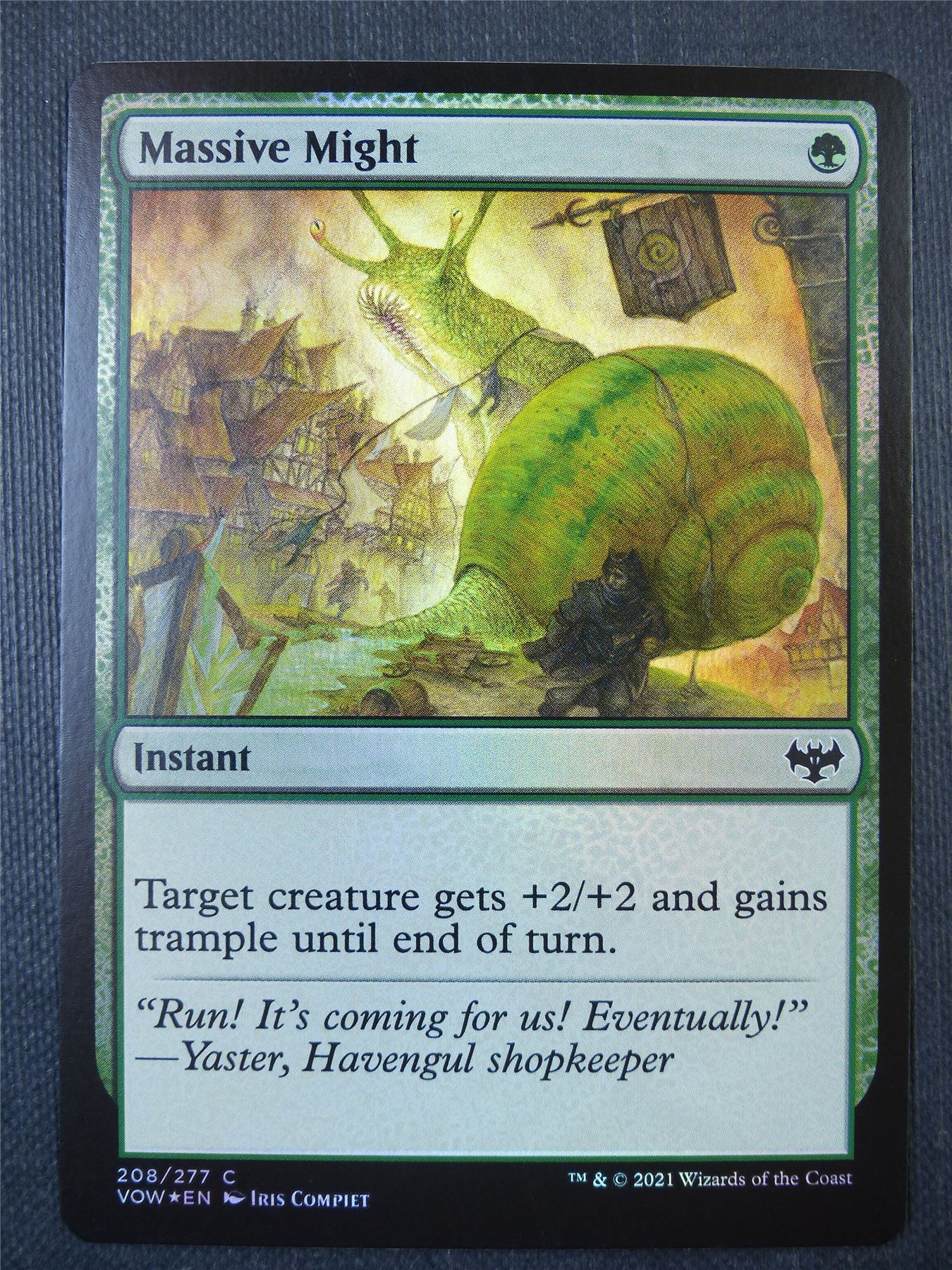 Massive Might Foil - Mtg Card #994