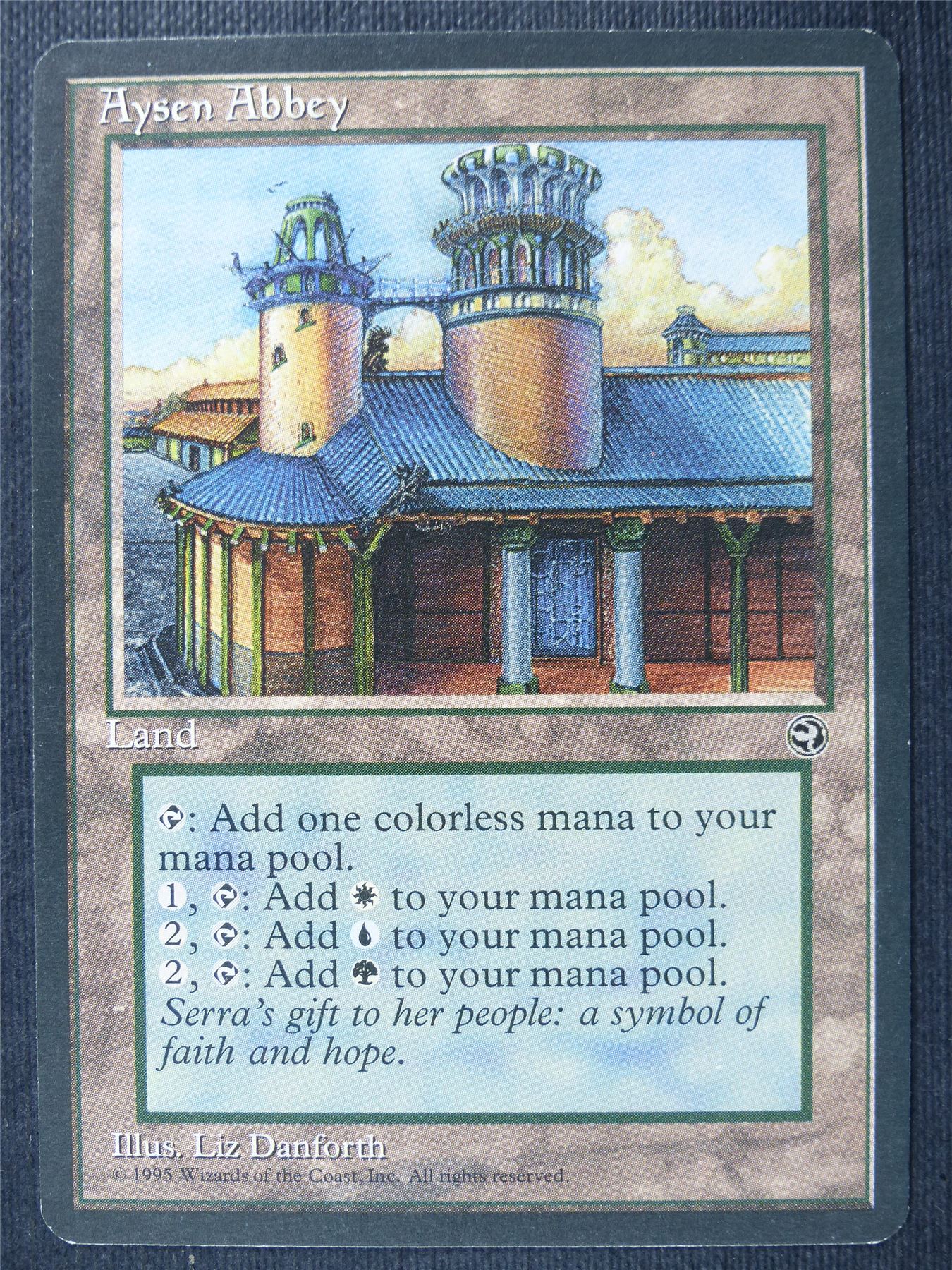 Aysen Abbey - Homelands - Mtg Magic Cards #1B2