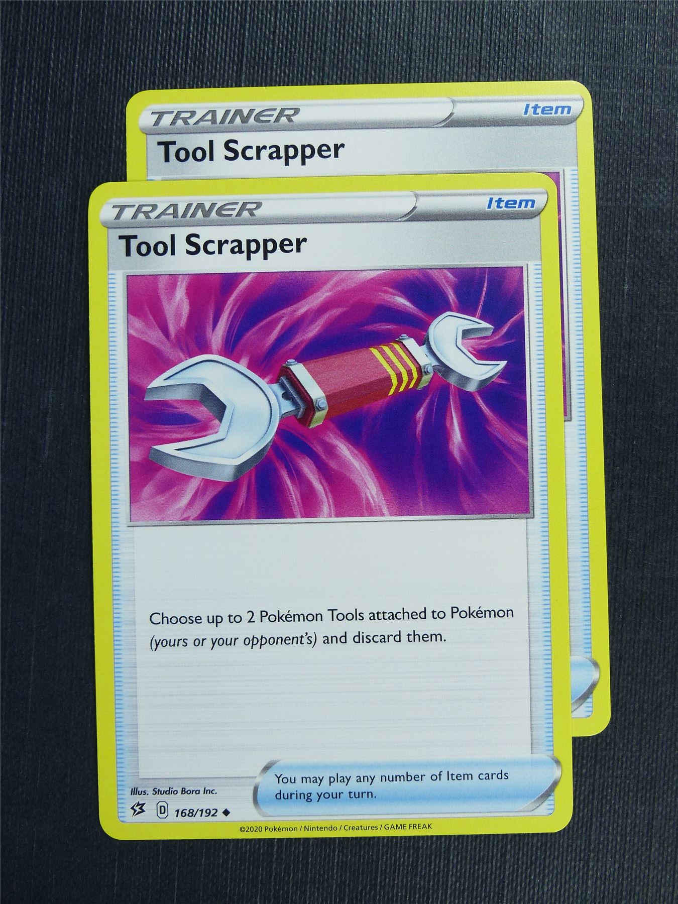 Tool Scrapper 168/192 x2 - RCL - Pokemon Card #3K1