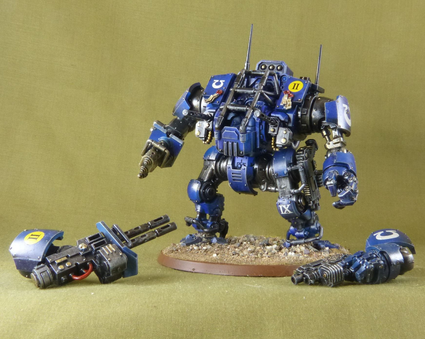Primaris Invictor Tactical Warsuit - Space Marines - Warhammer AoS 40k #F3