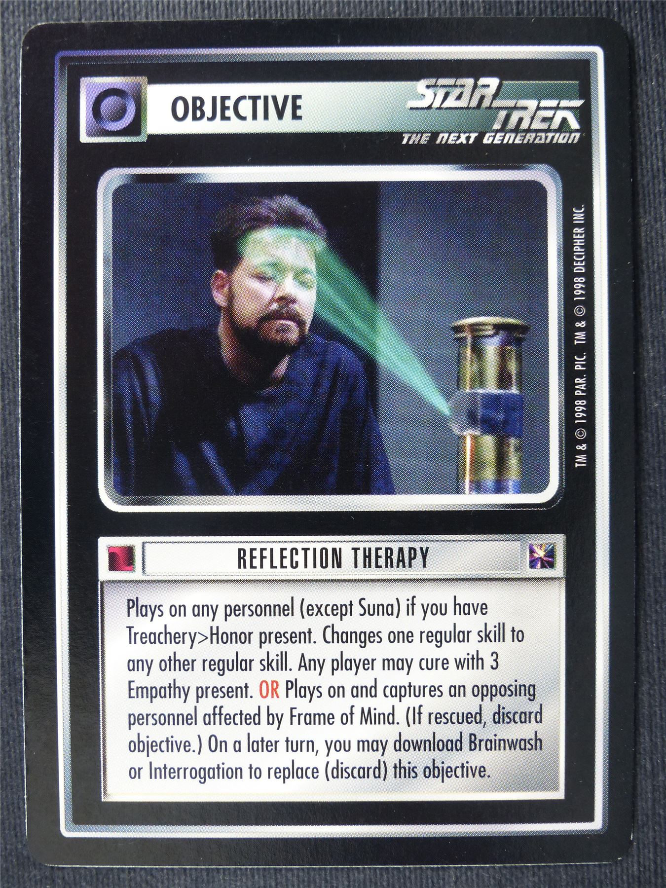 Reflection Therapy - NG - Star Trek Cards #16L