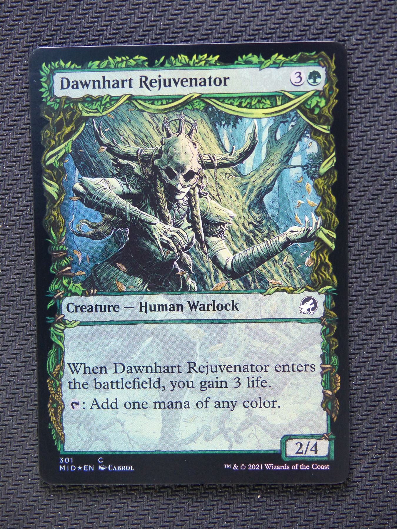 Dawnhart Rejuvenator Foil Showcase - Innistrad - Mtg Card #3LT