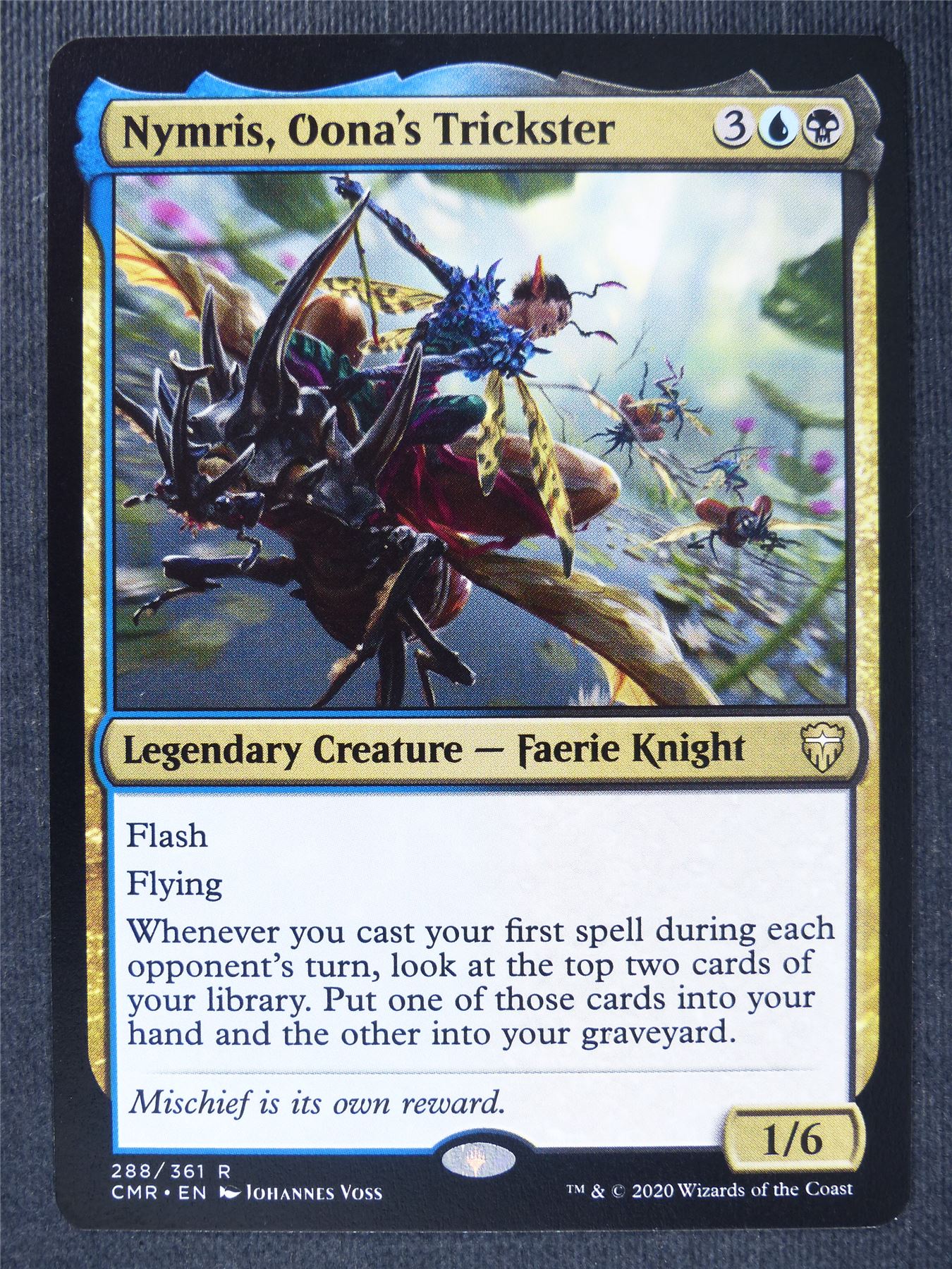 Nymris Oona's Trickster - Mtg Magic Cards #EG