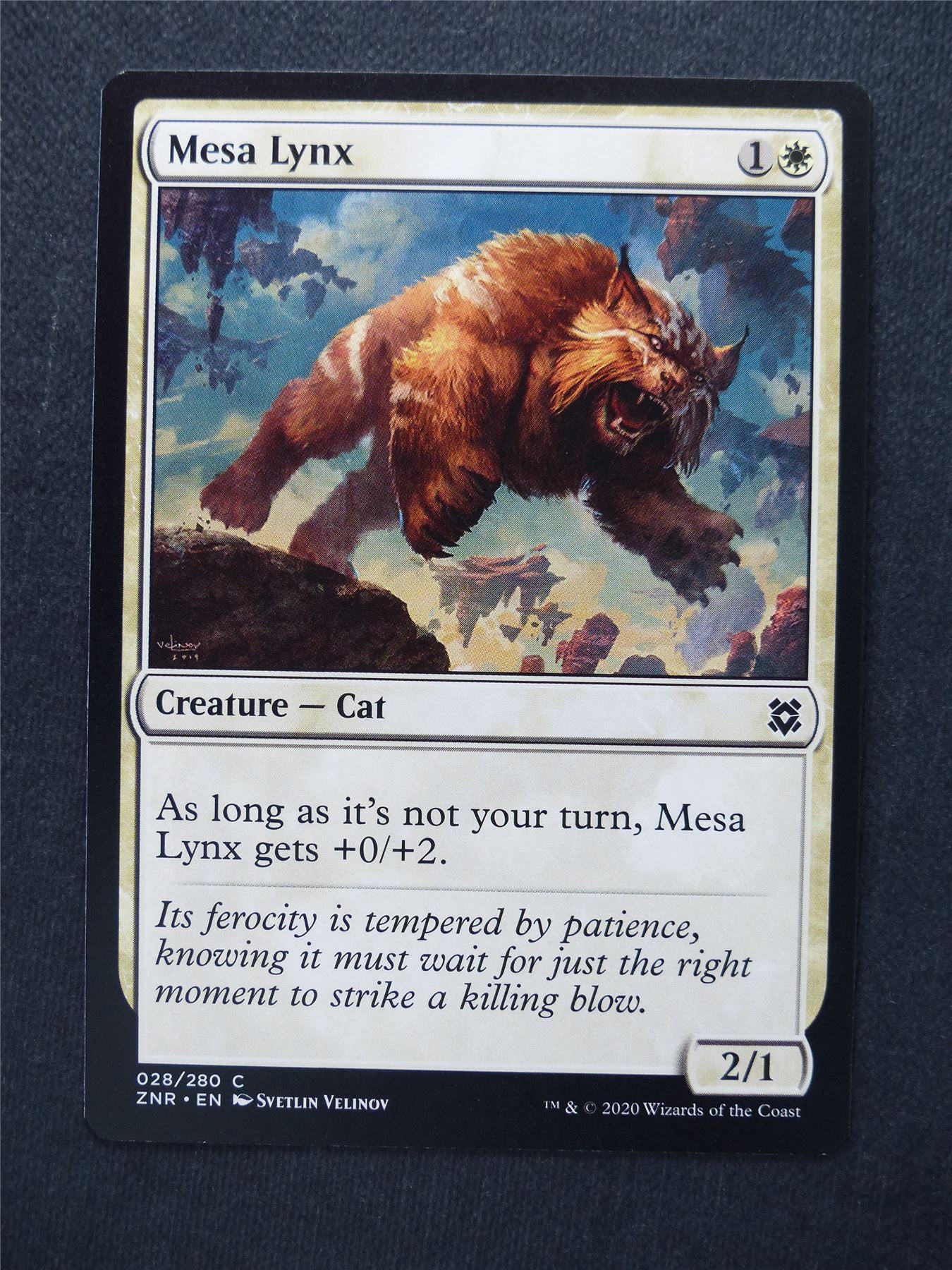 Mesa Lynx - Mtg Magic Cards #W0