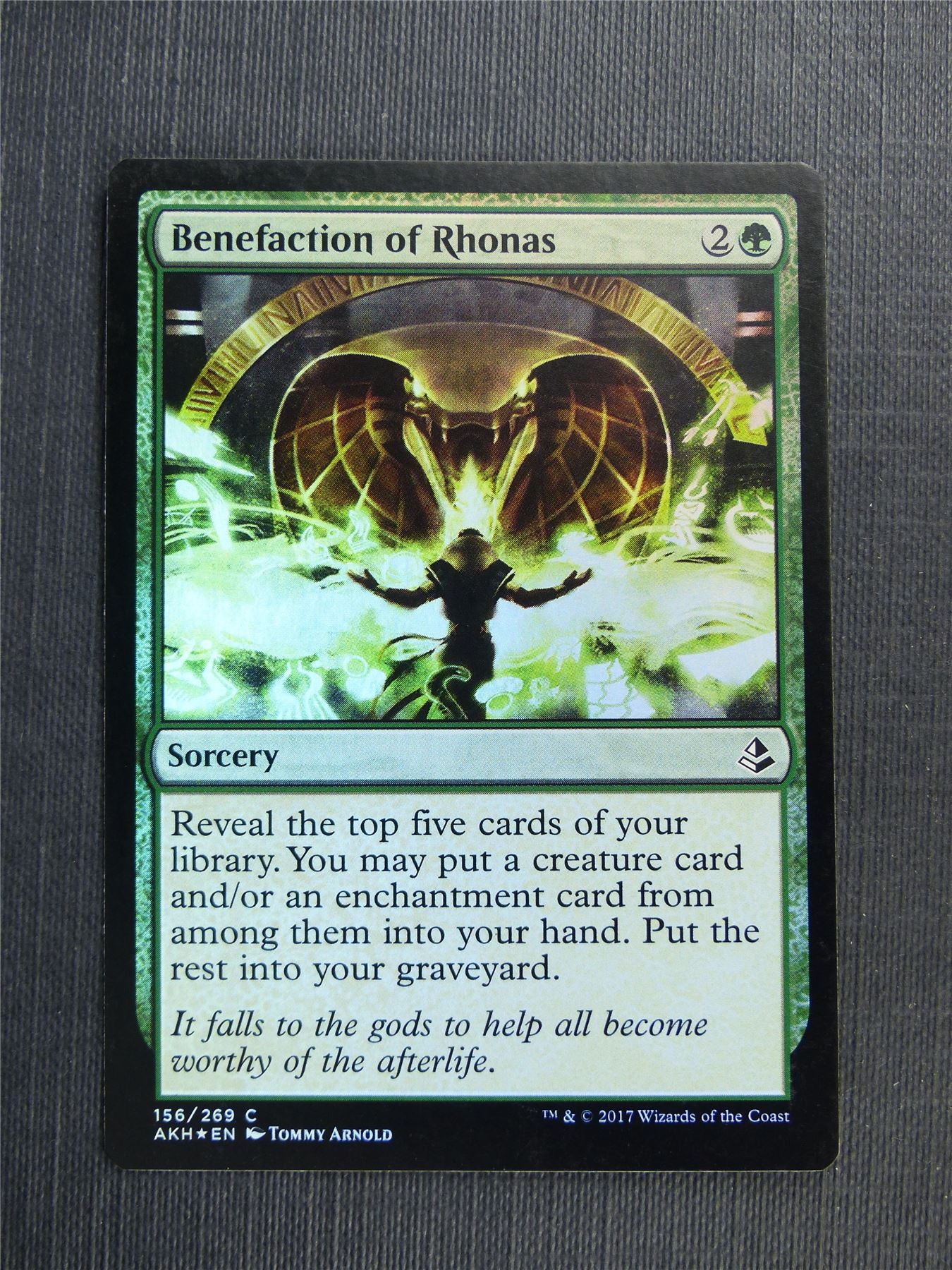 Benefaction of Rhonas Foil - Mtg Magic Cards #57N