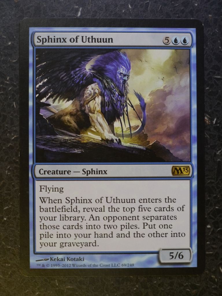 MTG Magic Card: SPHINX OF UTHUUM # 6D8
