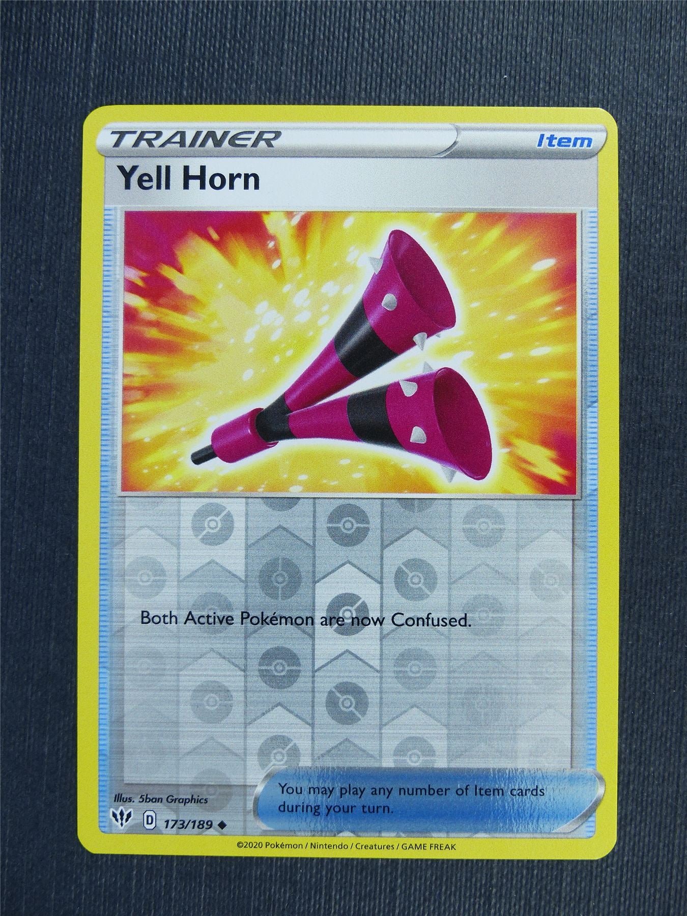 Yell Horn 173/189 - DAA - Pokemon Card #3AM