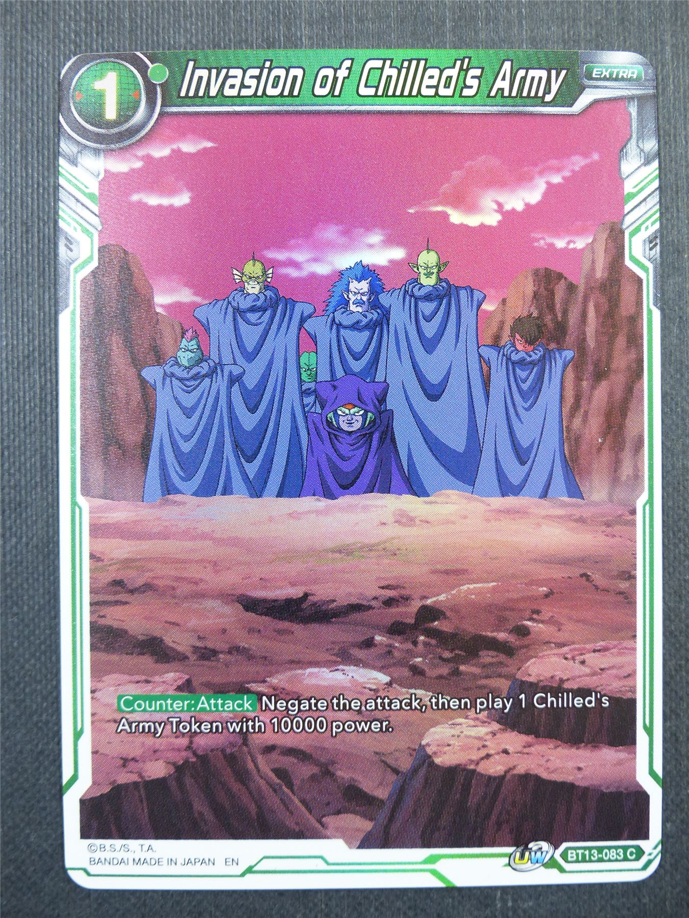 Invasion of Chilled's Army Foil - Dragon Ball Super Card #4B4