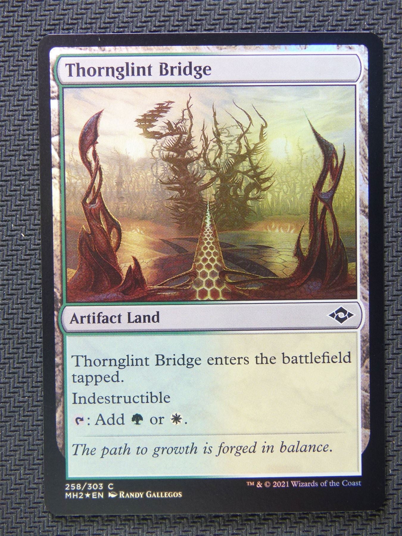 Thornglint Bridge Foil - Mtg Card #6MH