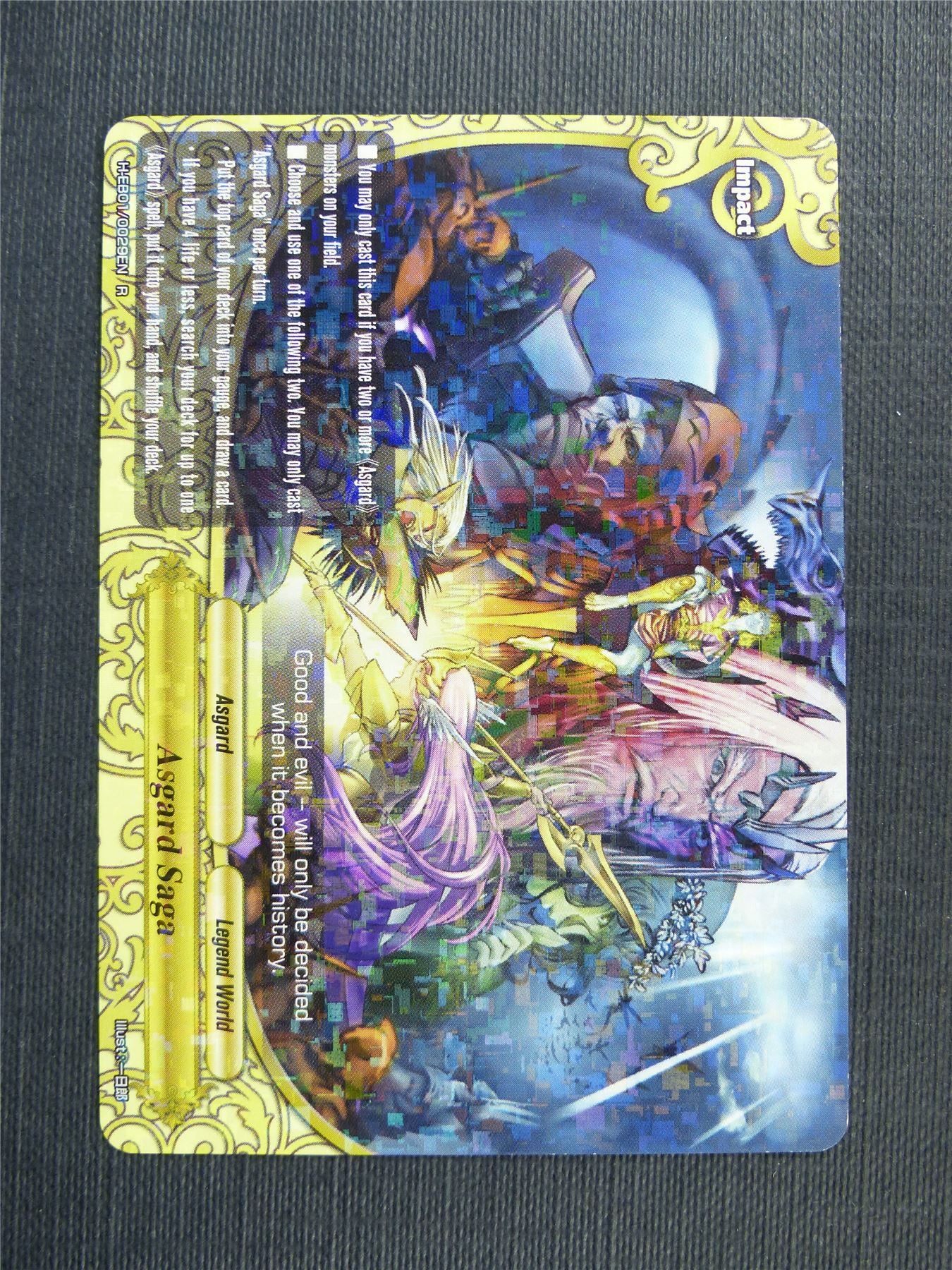 Asgard Saga R Foil - Buddyfight Cards #4XN
