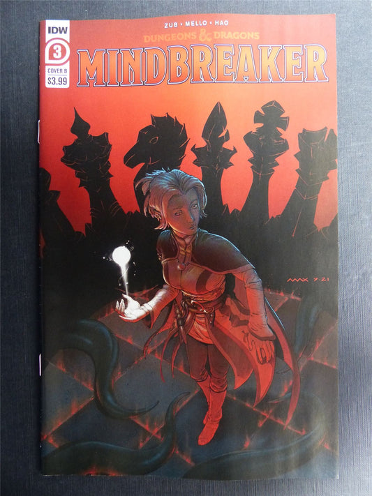 DUNGEONS & Dragons: Mindbreaker #3 cvr B - Dec 2021 - IDW Comics #4CT