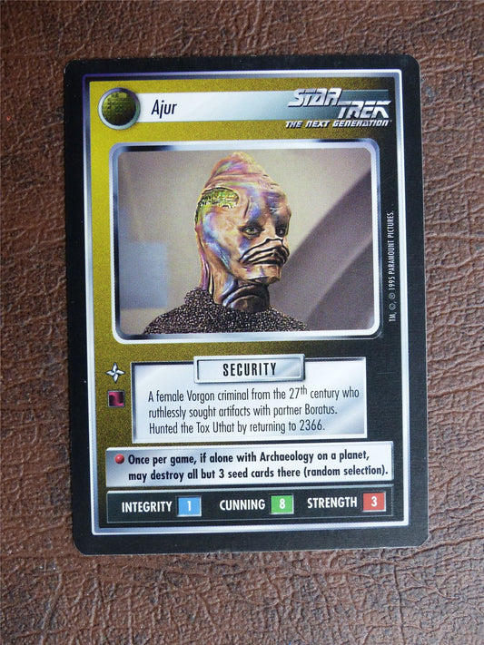 Ajur - Star Trek CCG TCG Card #WB