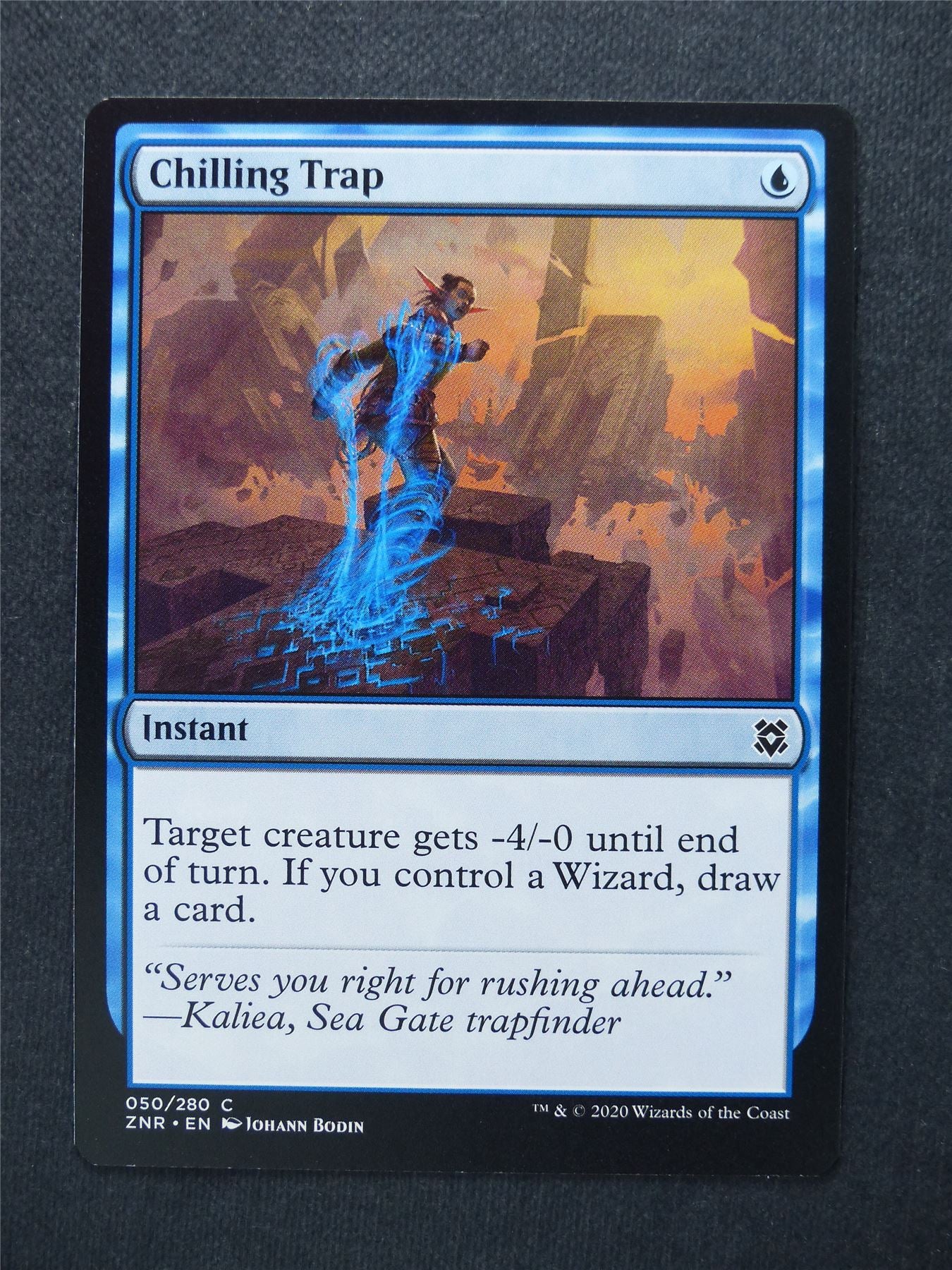 Chilling Trap - Mtg Magic Cards #UJ