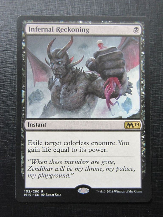 Infernal Reckoning - Mtg Magic Card # 2C2