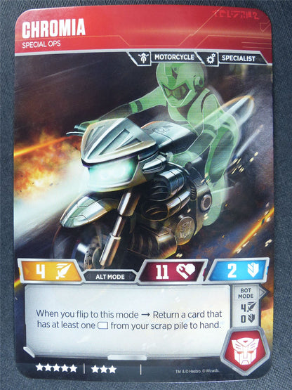 Chromia RT T11/T40 Foil - Transformers Cards #OG