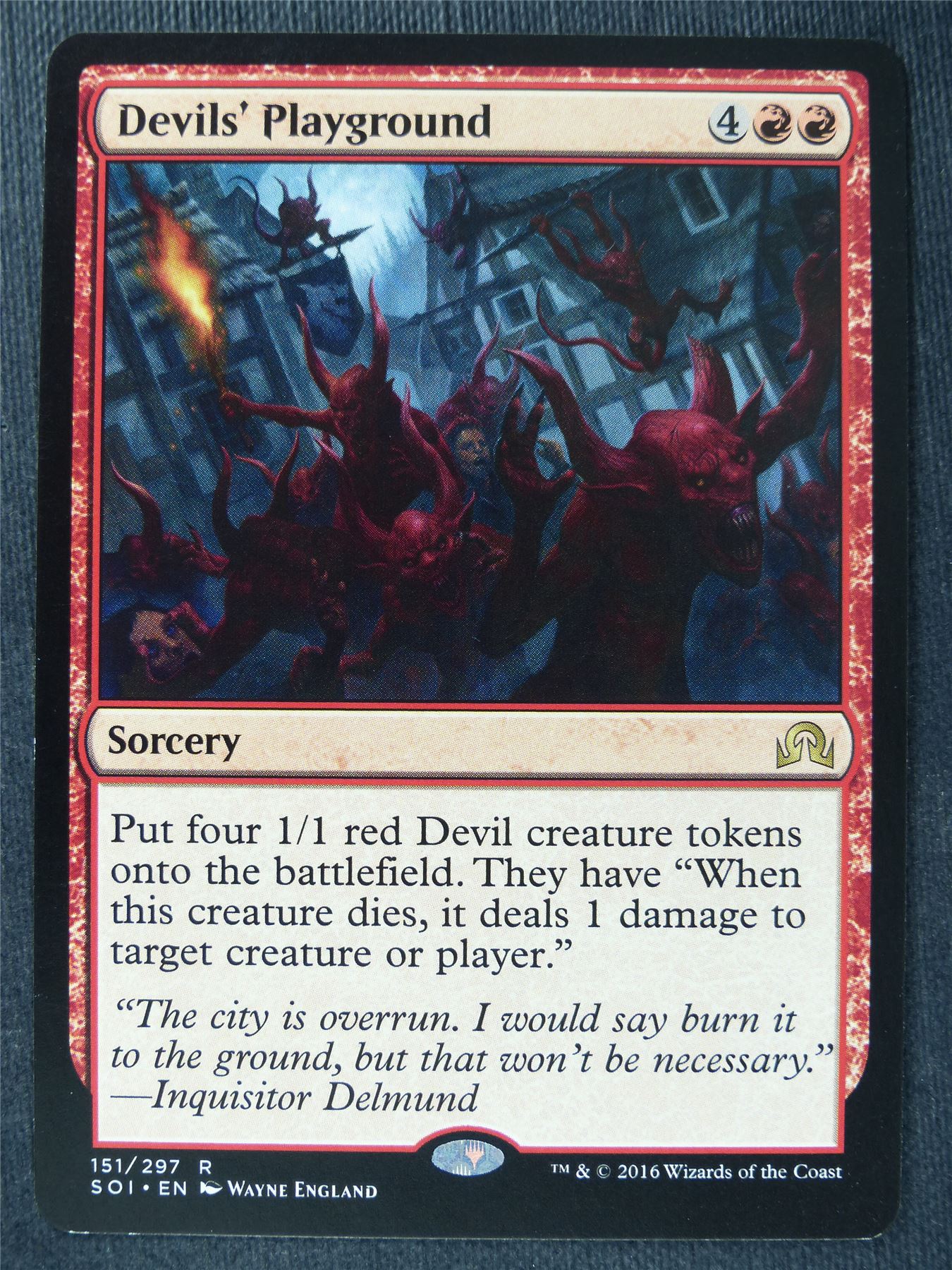 Devils' Playground - Mtg Magic Cards #S9
