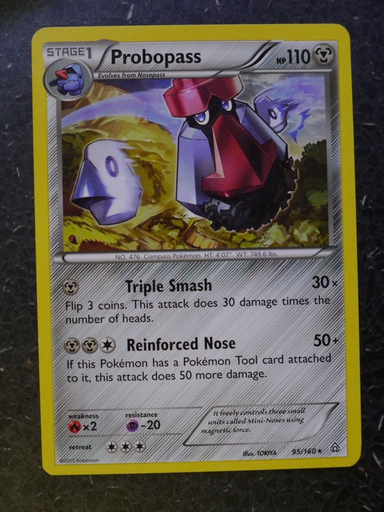 Pokemon Cards: PROBOPASS 95/160 RARE # 5I83